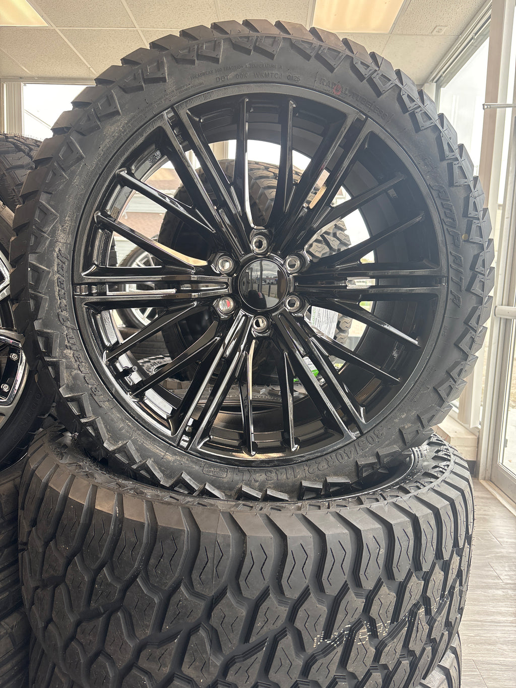 22” ZL1 Rep Gloss Black 6x5.5