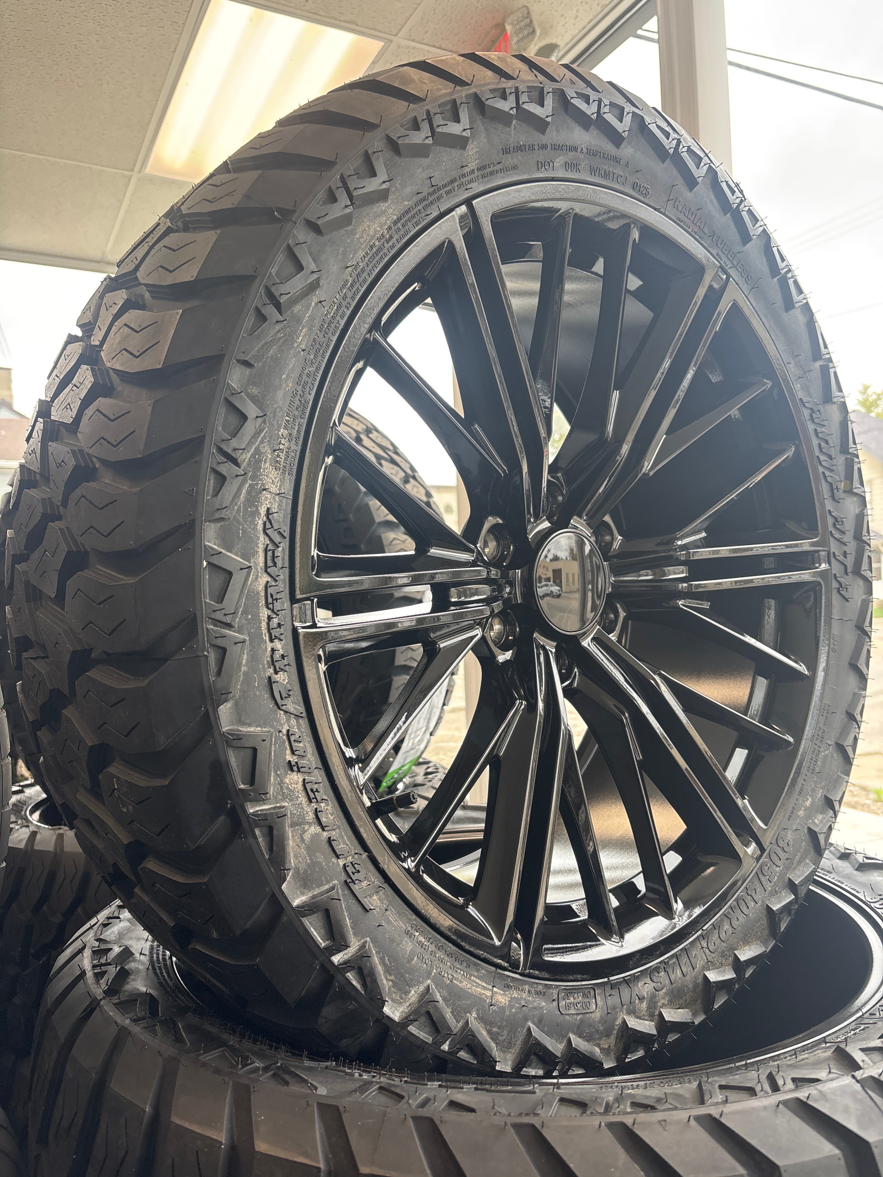 22” ZL1 Rep Gloss Black 6x5.5