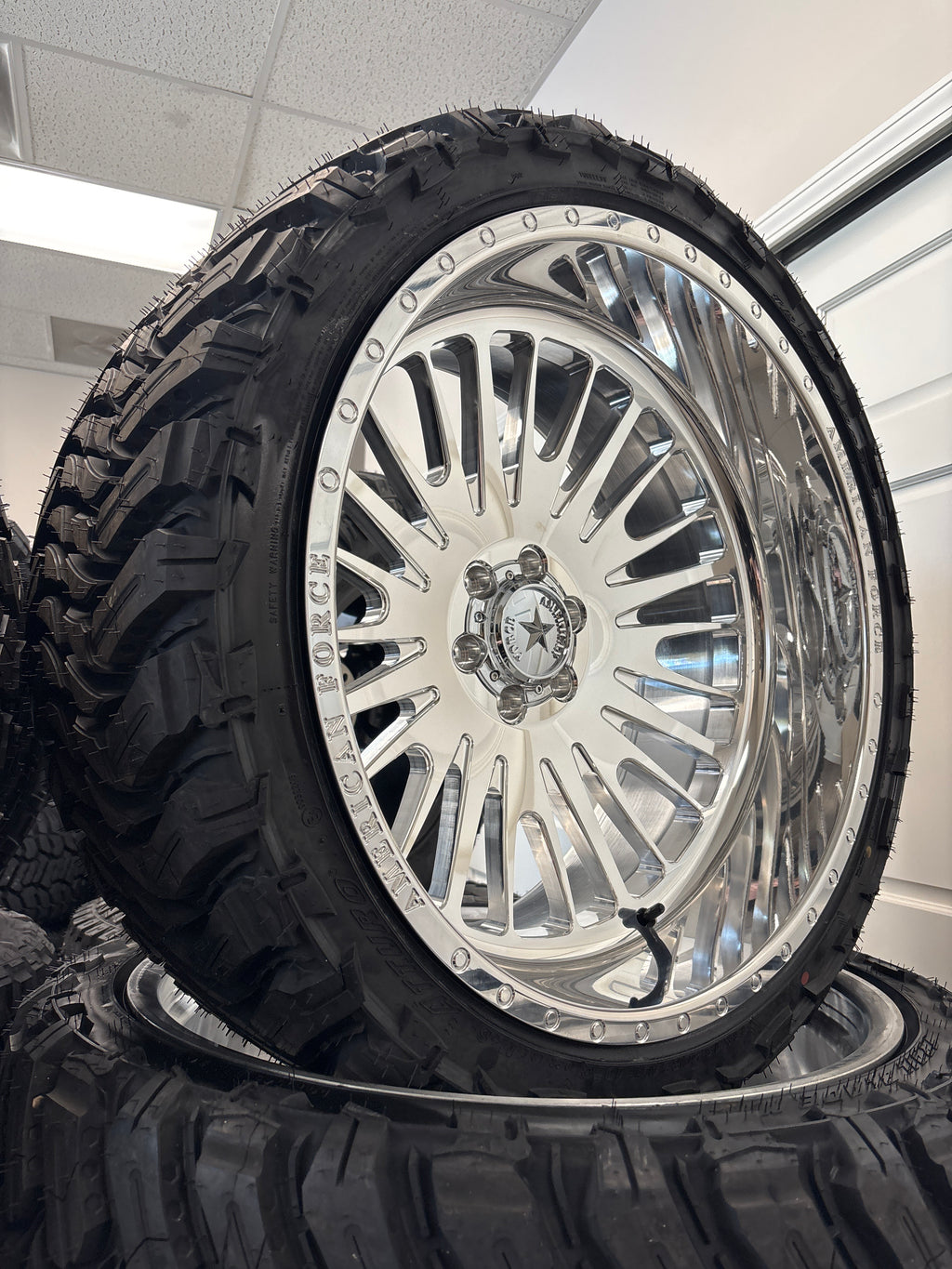 24x12 American Force Nexus CC 6x135 & 33x12.50R24 RBP MT