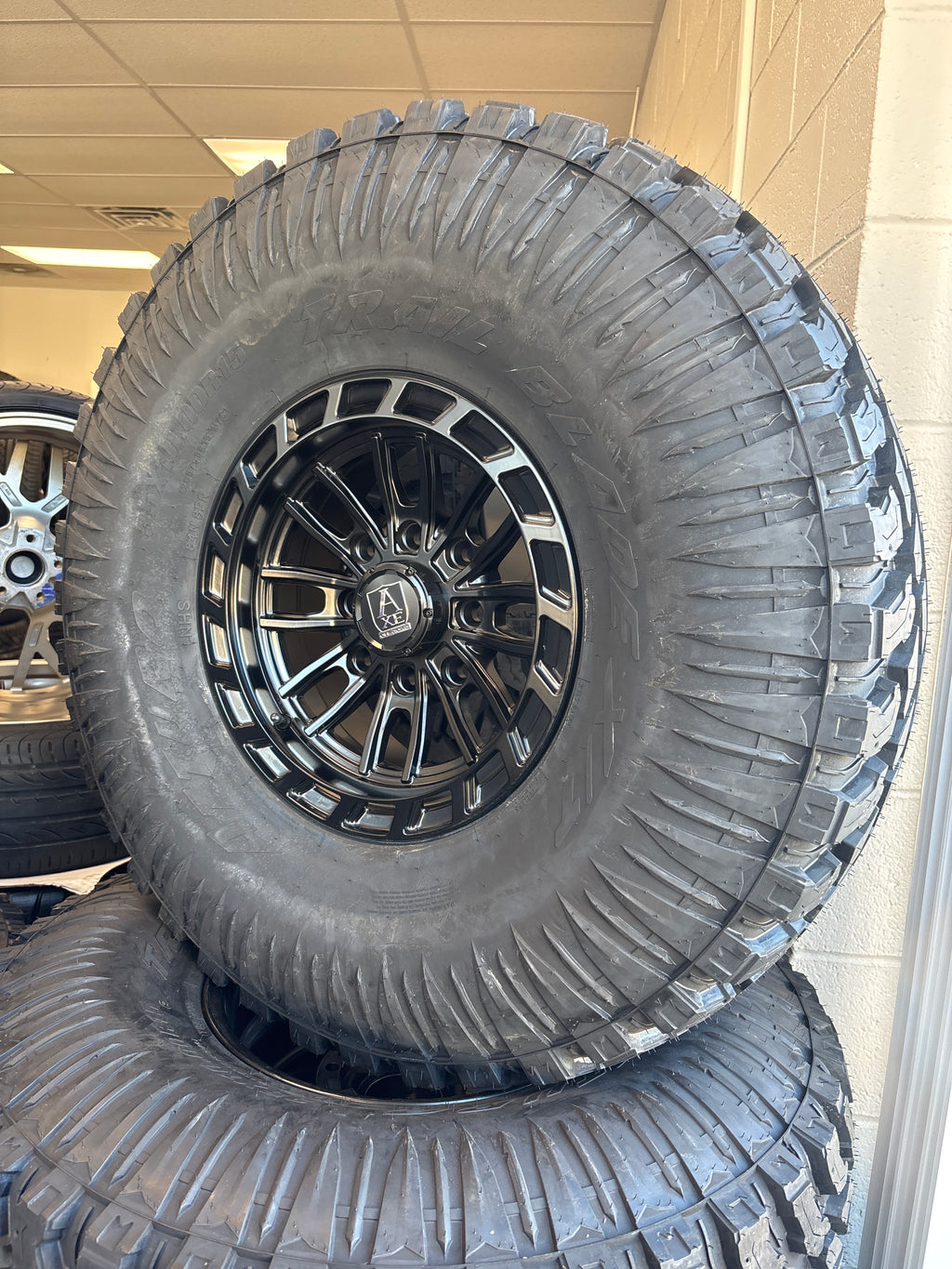 15x7 AXE Icarus SXS 4x137/ 4x156 & 35x10.00R15 Atturo X/T