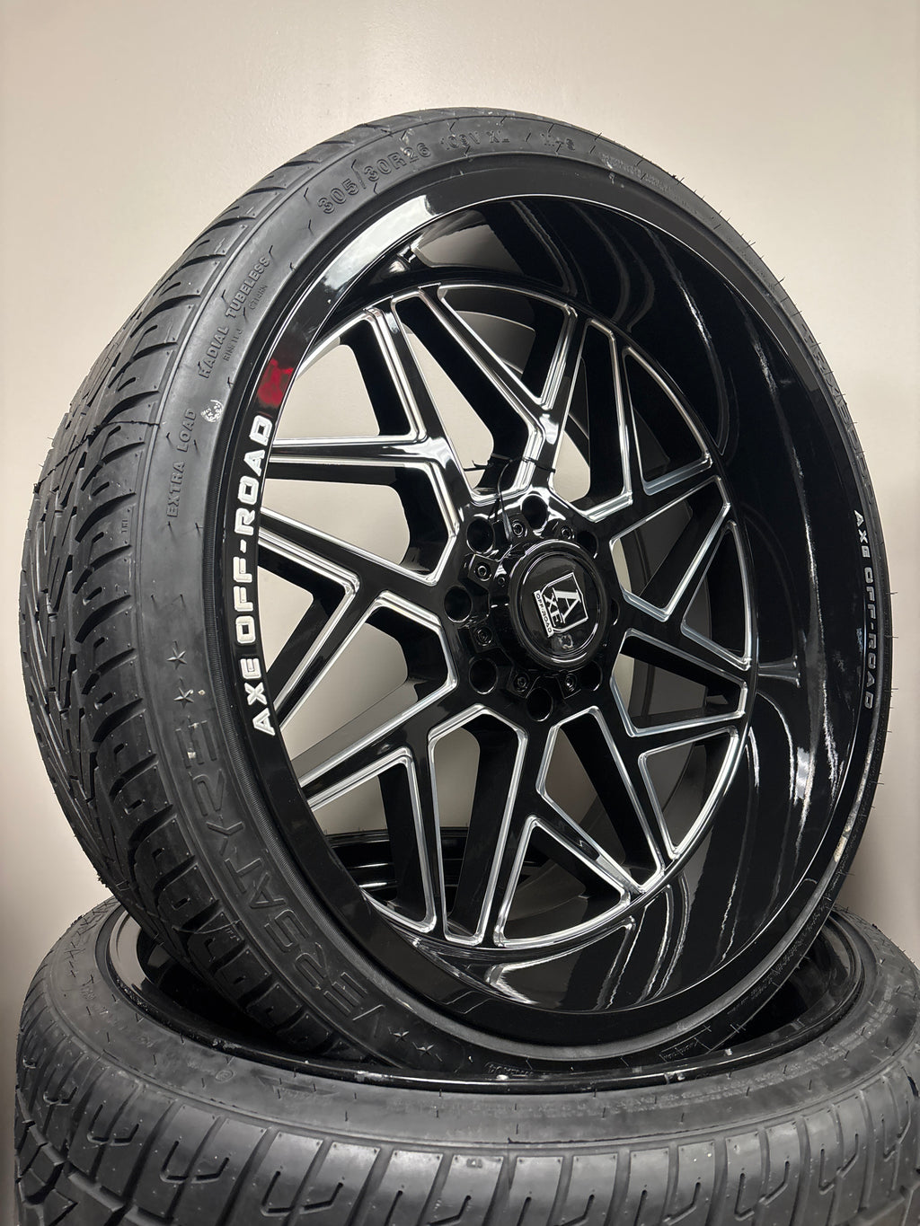 26x12 Axe Nemesis GBM 8x180 & 305/30R26