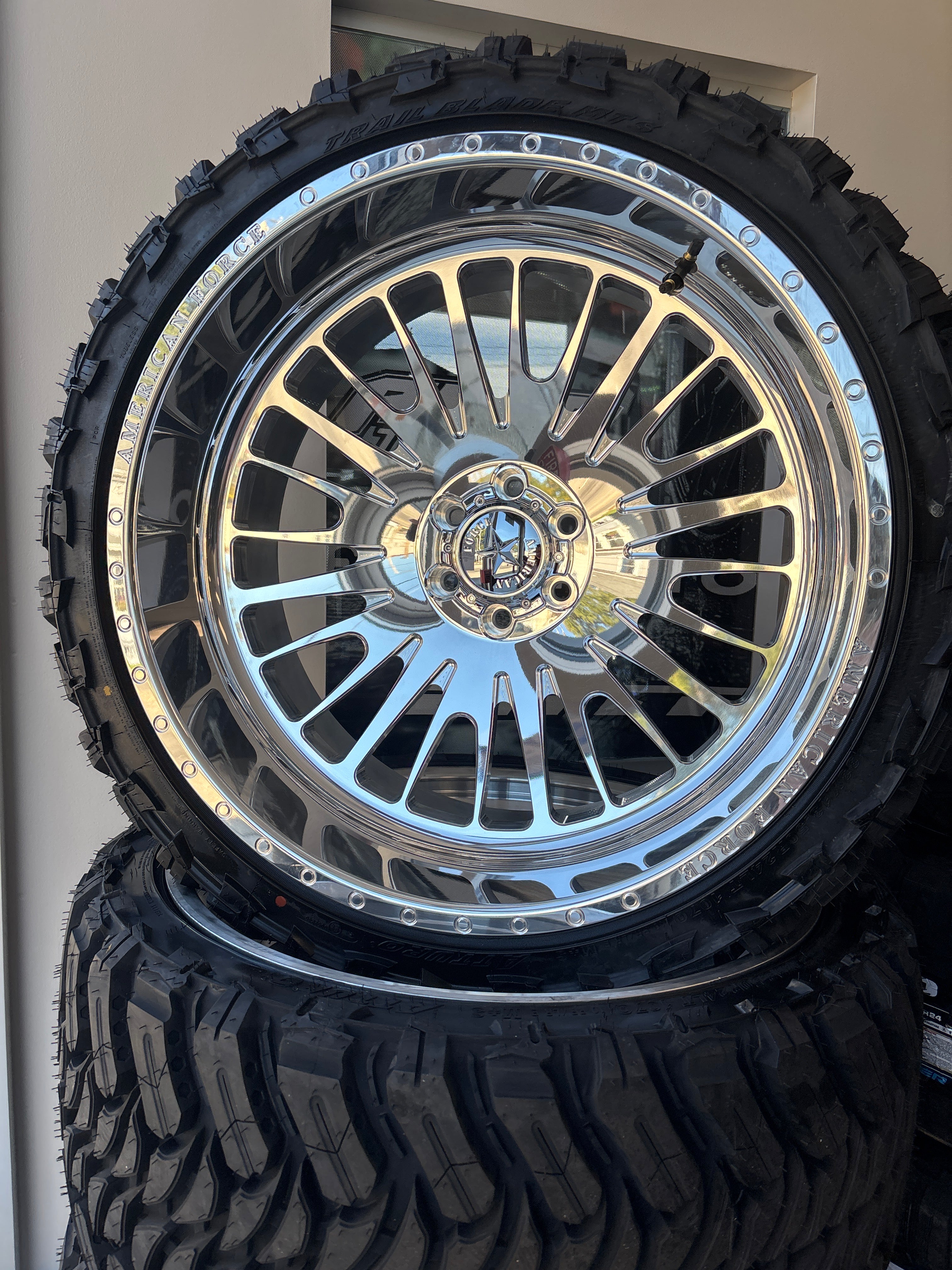 24x12 American Force Nexus CC 6x135 & 33x12.50R24 RBP MT