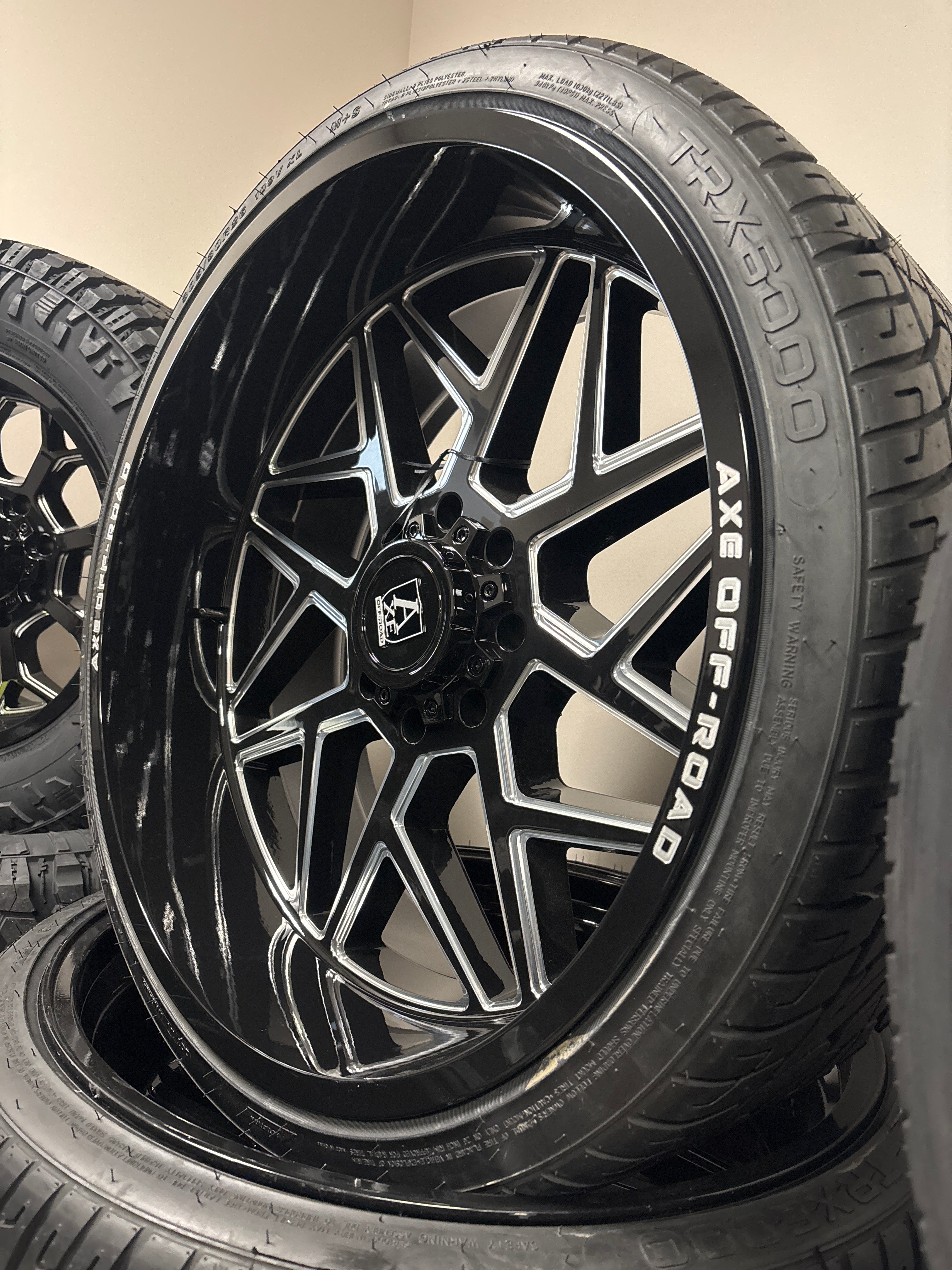 26x12 Axe Nemesis GBM 8x180 & 305/30R26