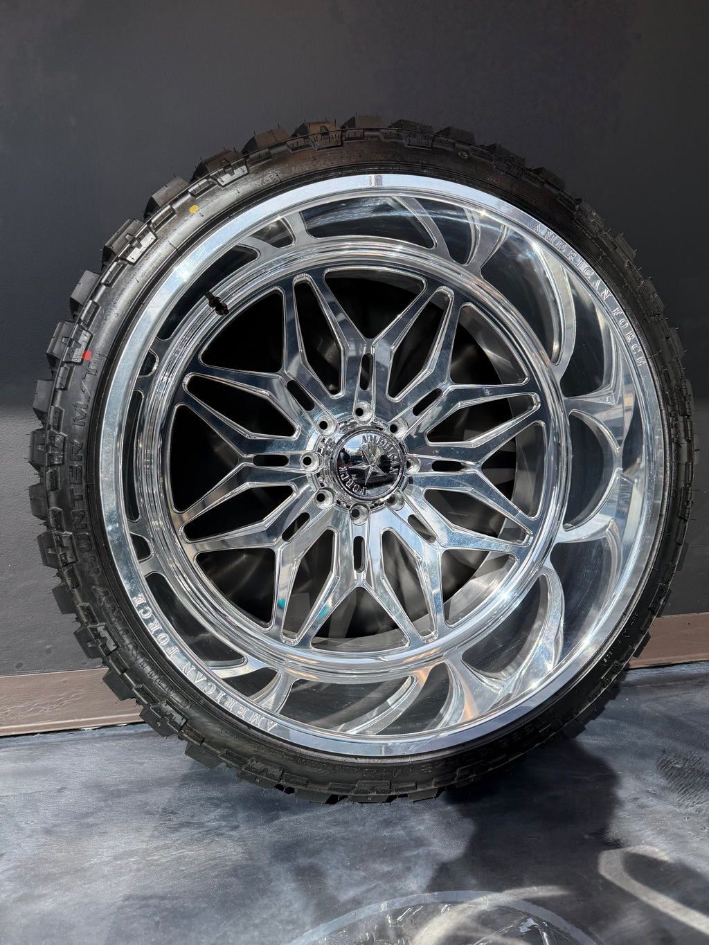 28x16 American Force Stunner 8x180 & 395/30R28 Fury Offroad Country Hunter MTII