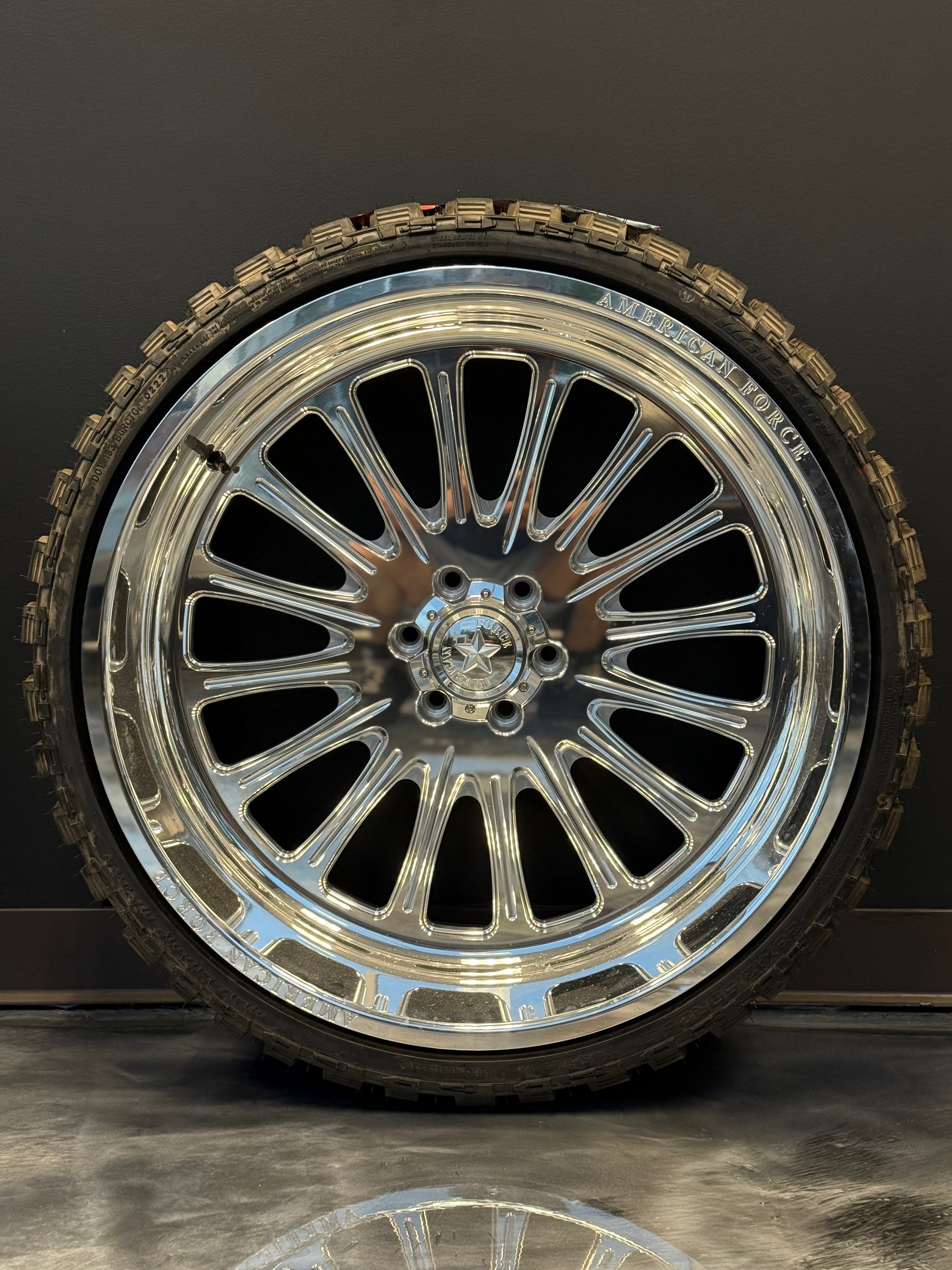 26x12 American Force Lexar SS 6x5.5 & 33x12.50R26 Mileking MT