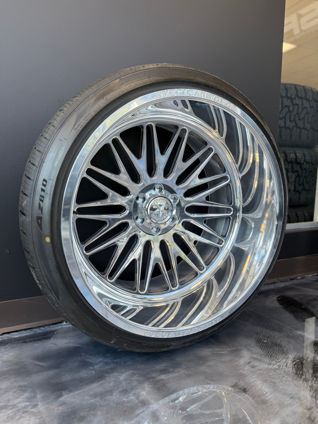 24x14 American Force Smooth CC 6x135 & 305/35R24 Atturo AZ810