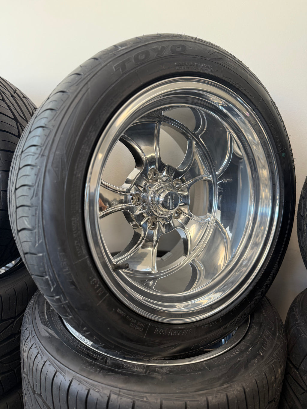 17x11 American Racing VN450 5x5 & 315/35R17 Toyo Extensa