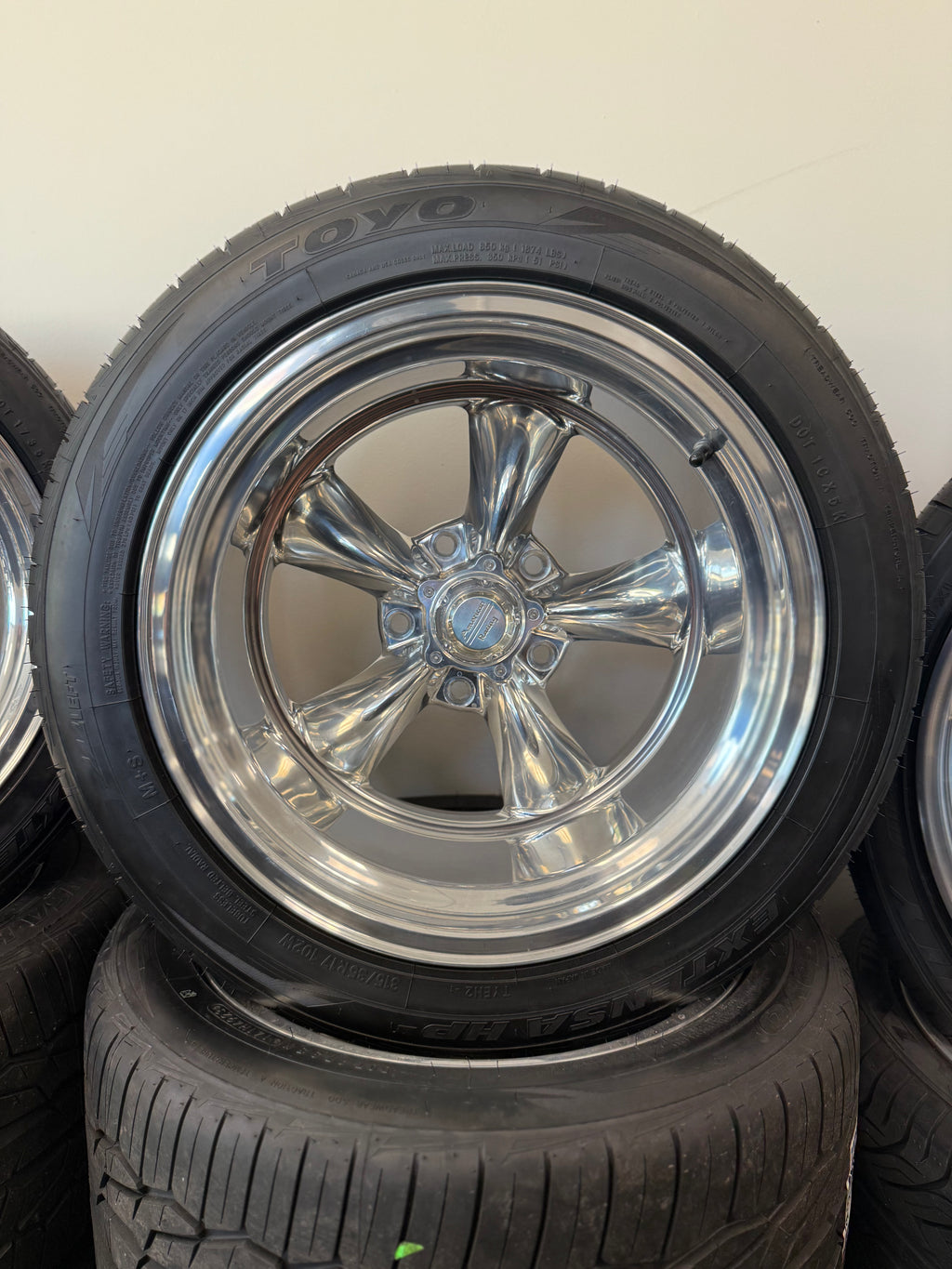 17x11 American Racing VN615 Torq 5x5.5 & 315/35R17 Toyo Extensa