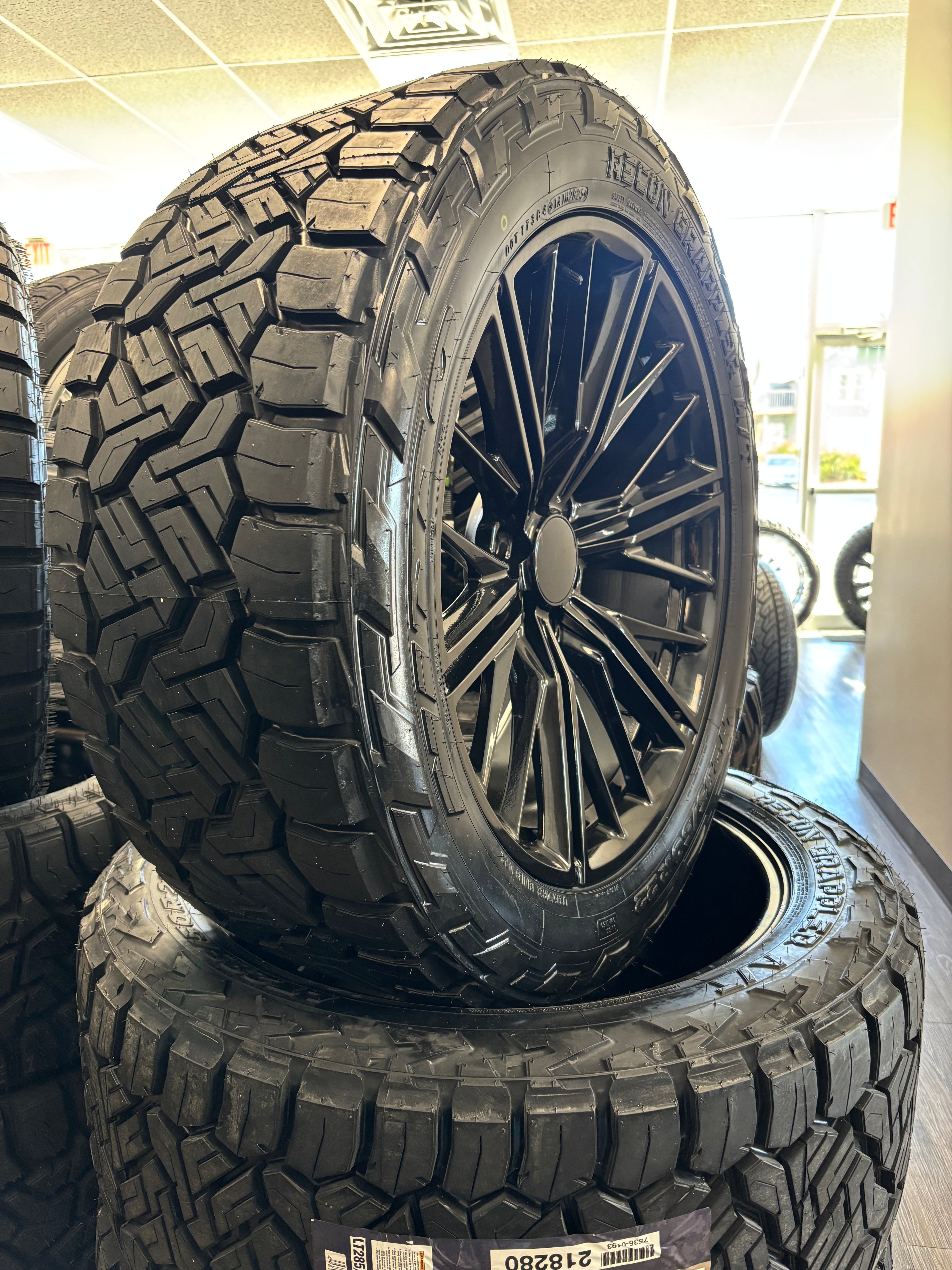 22” GM ZL1 Replica GB 6x5.5 & 285/50R22 Nitto Recon Grappler A/T