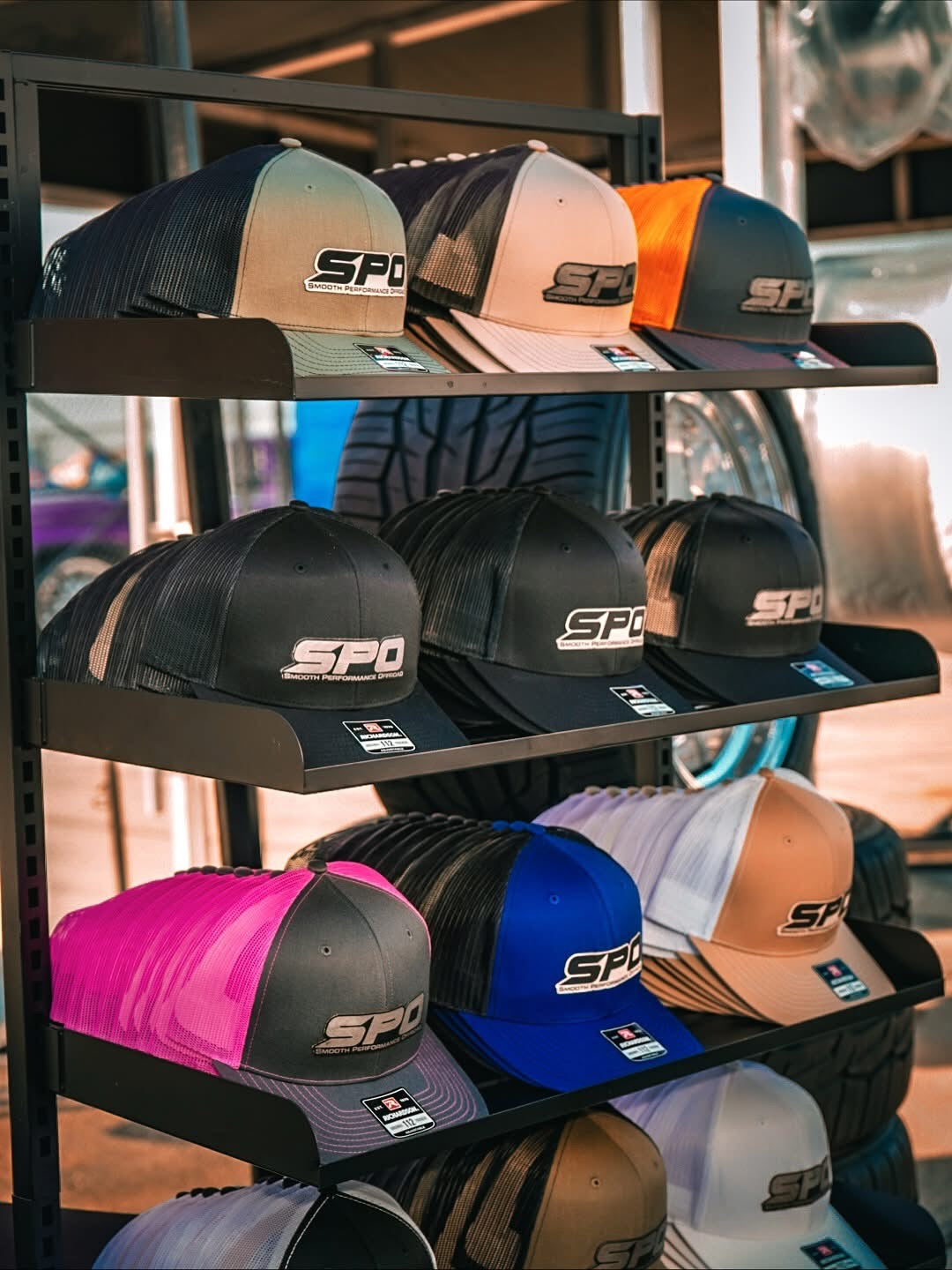 SPO LEATHER PATCH HATS